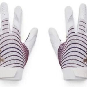 Under Armour Mens UA Blur Limited Edition Football Gloves 1360947-101 Size 2XL